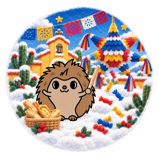 墨西哥新年插圖
