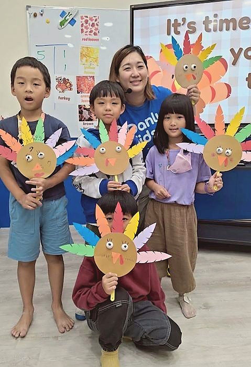 學會說 Thank You|感恩節美語主題課花絮